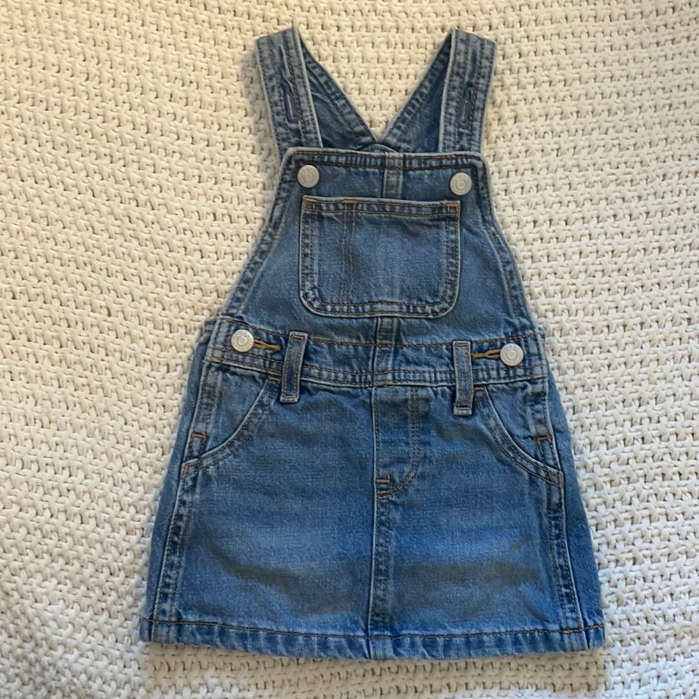 Old Navy toddler overall dress